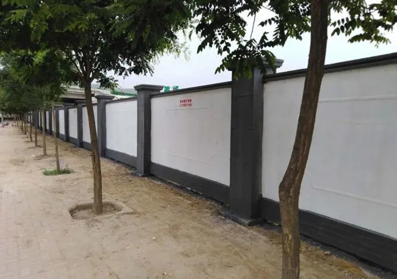 金龙停车场围墙砌筑及彩绘工程项目